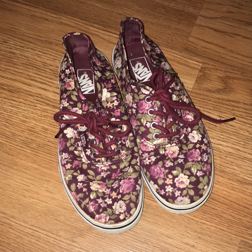 Floral Vans